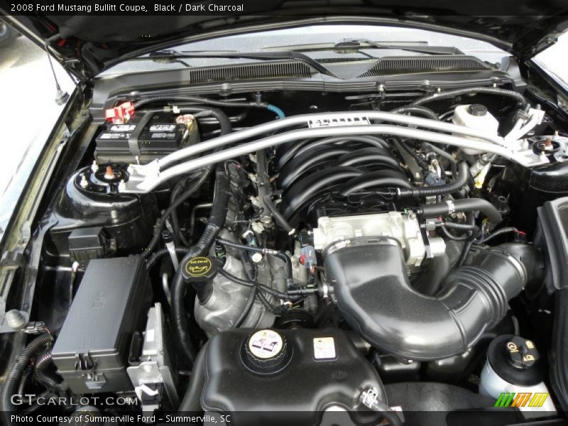  2008 Mustang Bullitt Coupe Engine - 4.6 Liter SOHC 24-Valve VVT V8