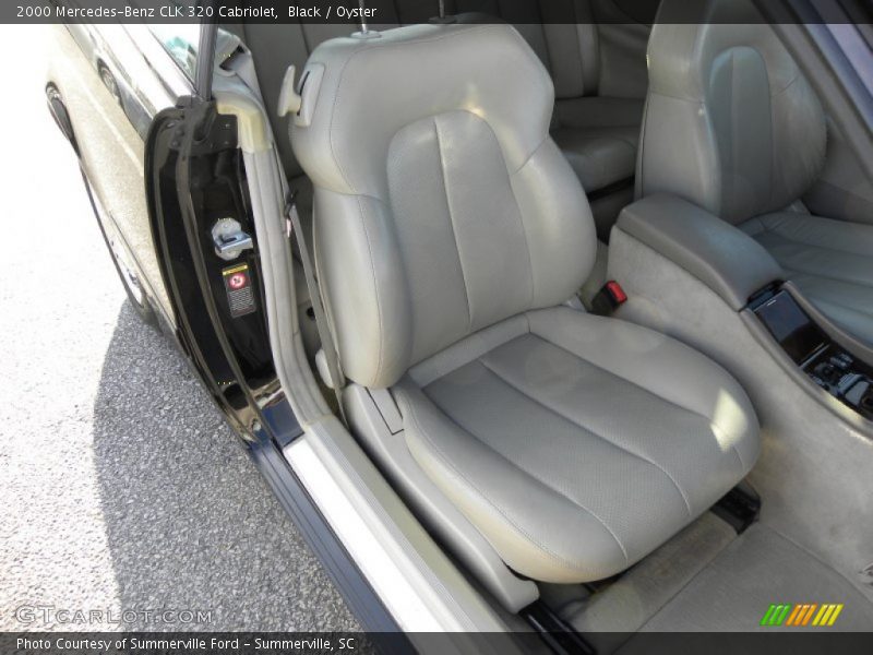 Front Seat of 2000 CLK 320 Cabriolet