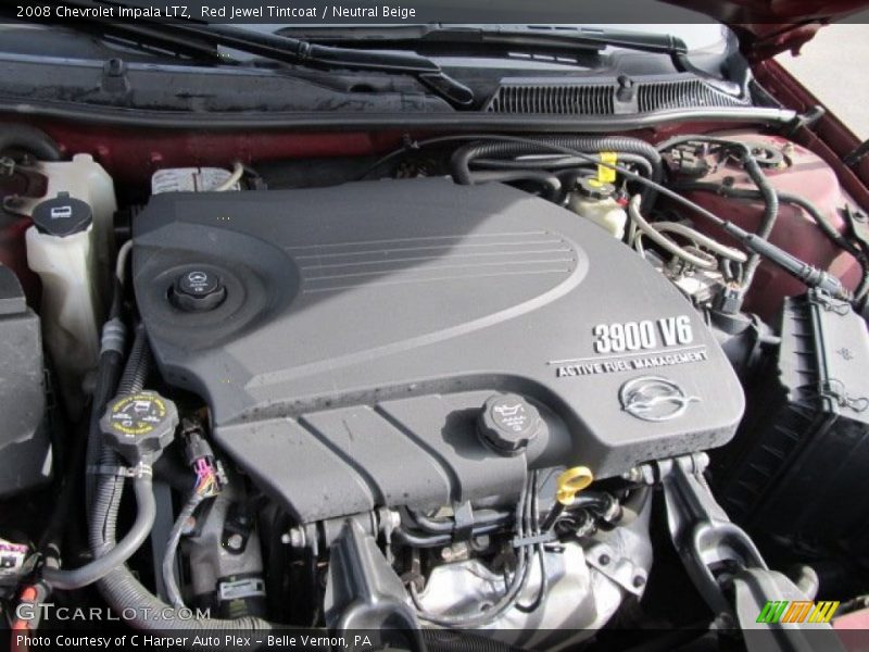 Red Jewel Tintcoat / Neutral Beige 2008 Chevrolet Impala LTZ