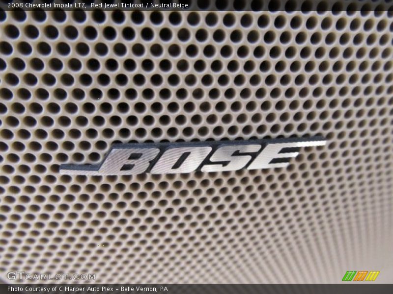 Red Jewel Tintcoat / Neutral Beige 2008 Chevrolet Impala LTZ