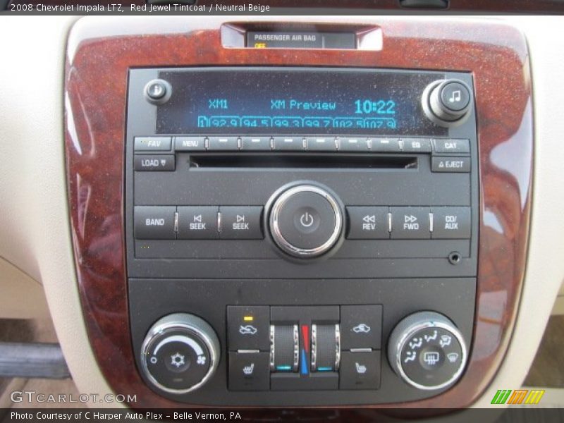 Red Jewel Tintcoat / Neutral Beige 2008 Chevrolet Impala LTZ