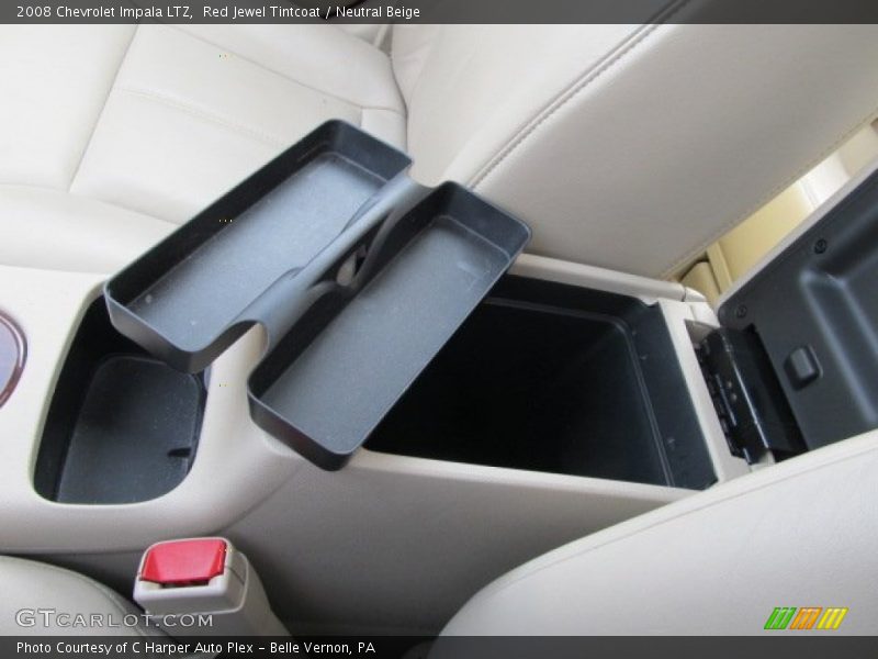 Red Jewel Tintcoat / Neutral Beige 2008 Chevrolet Impala LTZ