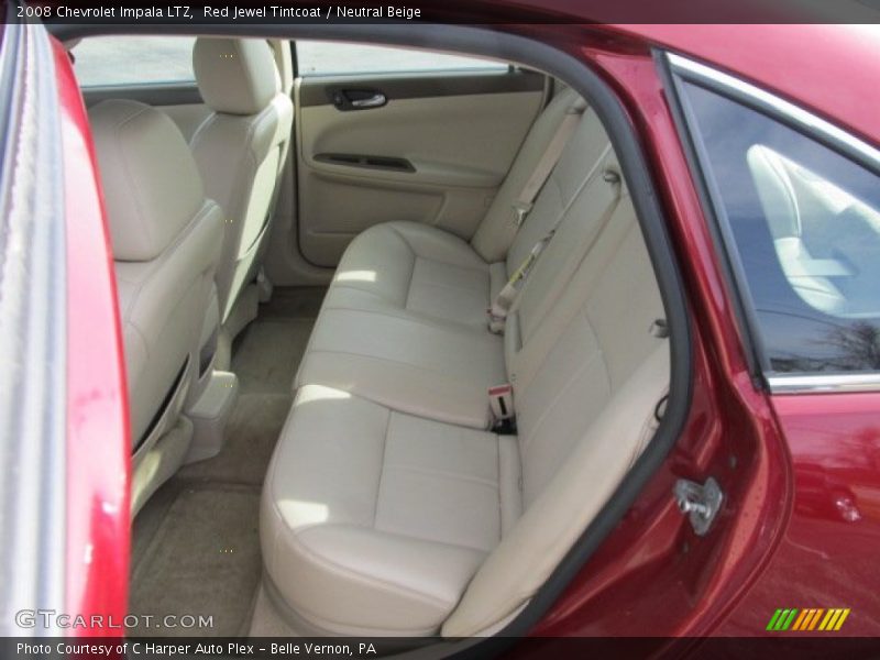 Red Jewel Tintcoat / Neutral Beige 2008 Chevrolet Impala LTZ