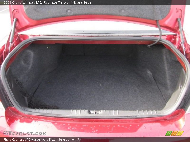Red Jewel Tintcoat / Neutral Beige 2008 Chevrolet Impala LTZ