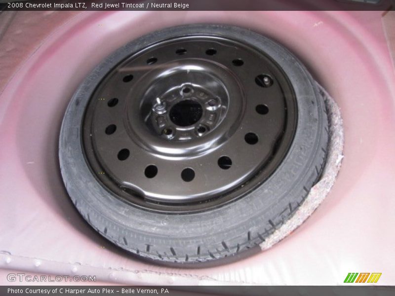 Red Jewel Tintcoat / Neutral Beige 2008 Chevrolet Impala LTZ