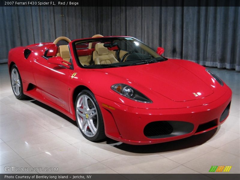 Front 3/4 View of 2007 F430 Spider F1