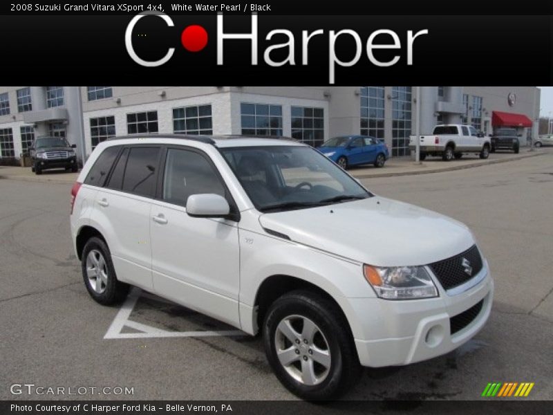 White Water Pearl / Black 2008 Suzuki Grand Vitara XSport 4x4