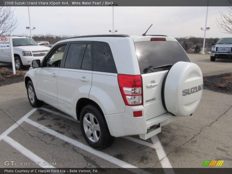 White Water Pearl / Black 2008 Suzuki Grand Vitara XSport 4x4