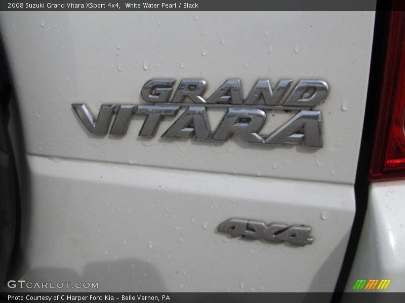 White Water Pearl / Black 2008 Suzuki Grand Vitara XSport 4x4