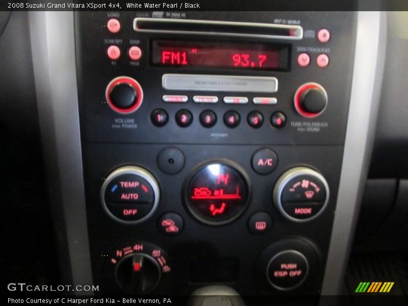 White Water Pearl / Black 2008 Suzuki Grand Vitara XSport 4x4