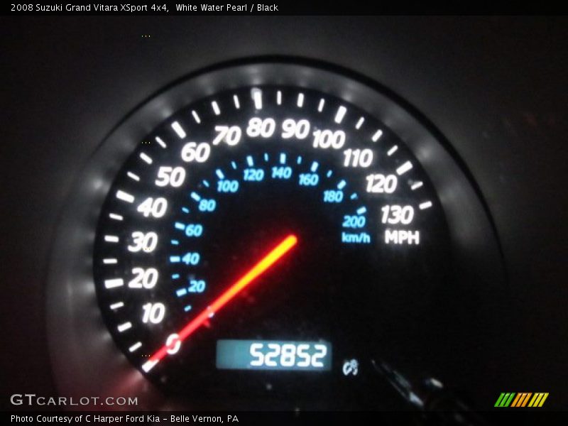 White Water Pearl / Black 2008 Suzuki Grand Vitara XSport 4x4