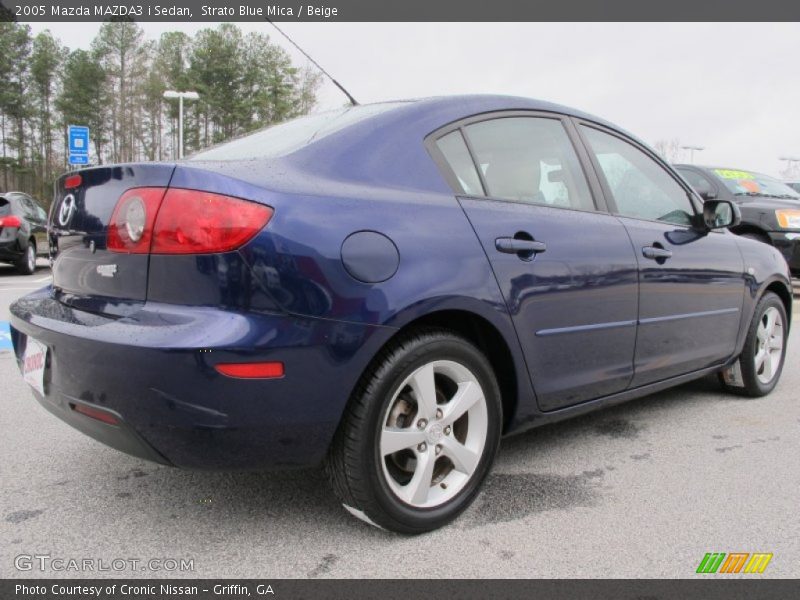 Strato Blue Mica / Beige 2005 Mazda MAZDA3 i Sedan