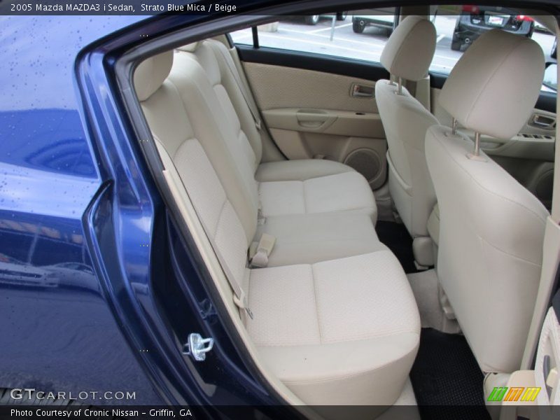 Strato Blue Mica / Beige 2005 Mazda MAZDA3 i Sedan