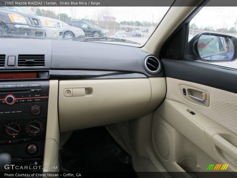 Strato Blue Mica / Beige 2005 Mazda MAZDA3 i Sedan