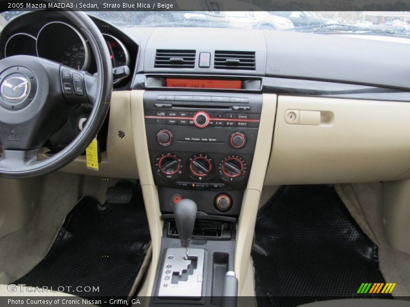 Strato Blue Mica / Beige 2005 Mazda MAZDA3 i Sedan