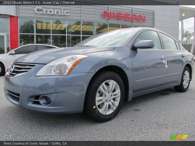 Ocean Gray / Charcoal 2012 Nissan Altima 2.5 S