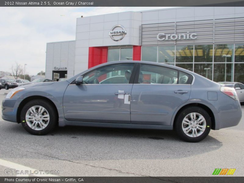 Ocean Gray / Charcoal 2012 Nissan Altima 2.5 S