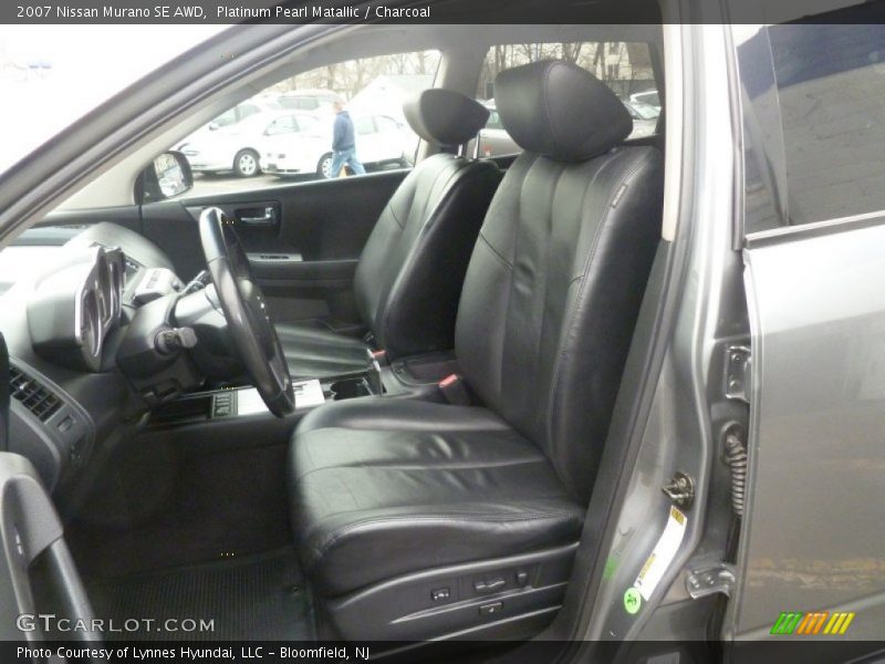 Platinum Pearl Matallic / Charcoal 2007 Nissan Murano SE AWD