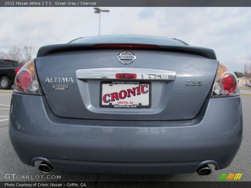 Ocean Gray / Charcoal 2012 Nissan Altima 2.5 S