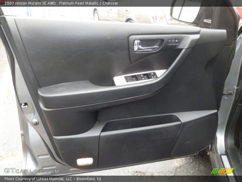 Platinum Pearl Matallic / Charcoal 2007 Nissan Murano SE AWD