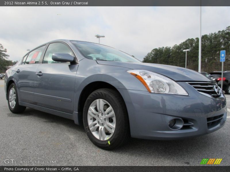 Ocean Gray / Charcoal 2012 Nissan Altima 2.5 S