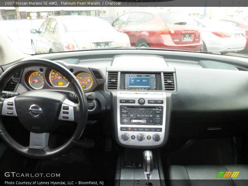 Platinum Pearl Matallic / Charcoal 2007 Nissan Murano SE AWD