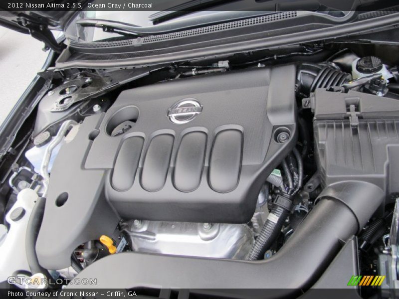Ocean Gray / Charcoal 2012 Nissan Altima 2.5 S