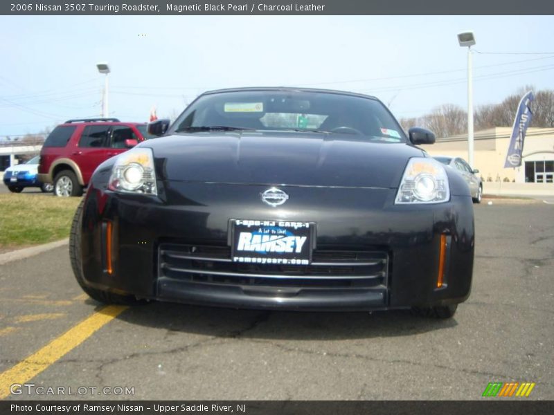 Magnetic Black Pearl / Charcoal Leather 2006 Nissan 350Z Touring Roadster