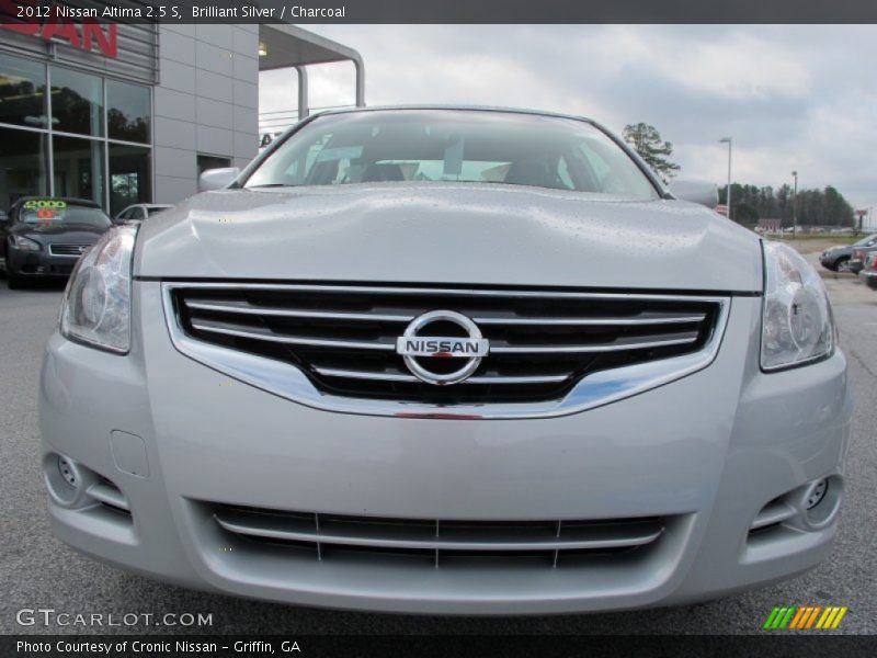 Brilliant Silver / Charcoal 2012 Nissan Altima 2.5 S