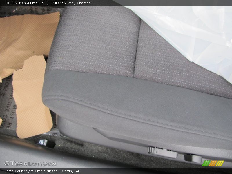 Brilliant Silver / Charcoal 2012 Nissan Altima 2.5 S