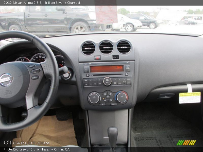 Brilliant Silver / Charcoal 2012 Nissan Altima 2.5 S