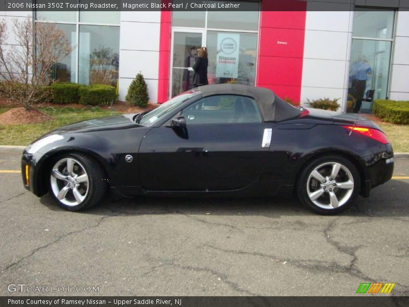 Magnetic Black Pearl / Charcoal Leather 2006 Nissan 350Z Touring Roadster
