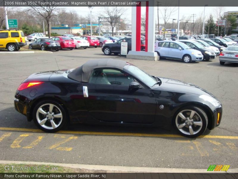 Magnetic Black Pearl / Charcoal Leather 2006 Nissan 350Z Touring Roadster
