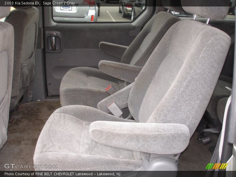 Sage Green / Gray 2003 Kia Sedona EX
