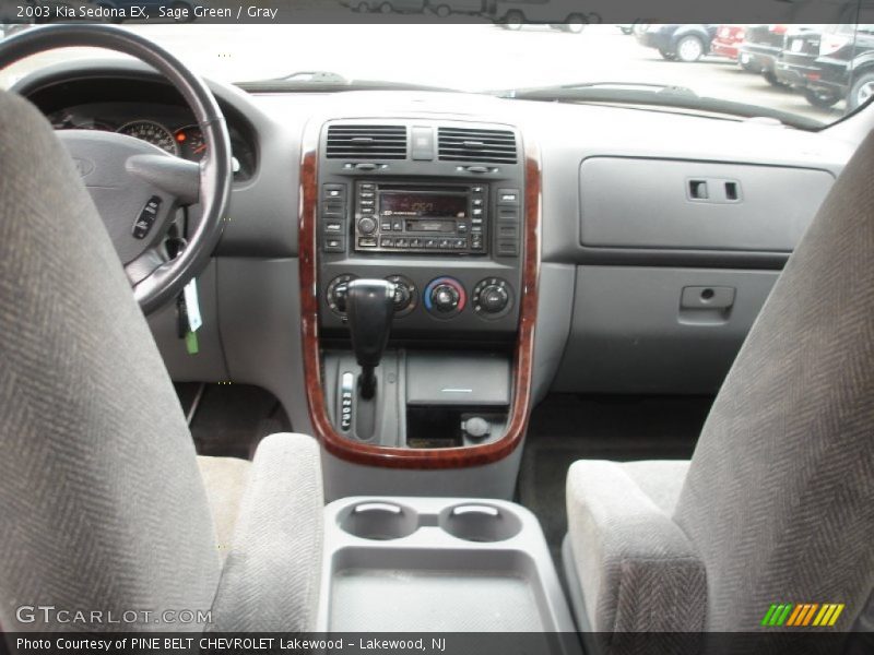 Sage Green / Gray 2003 Kia Sedona EX