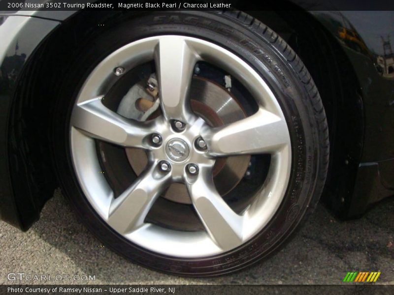 Magnetic Black Pearl / Charcoal Leather 2006 Nissan 350Z Touring Roadster