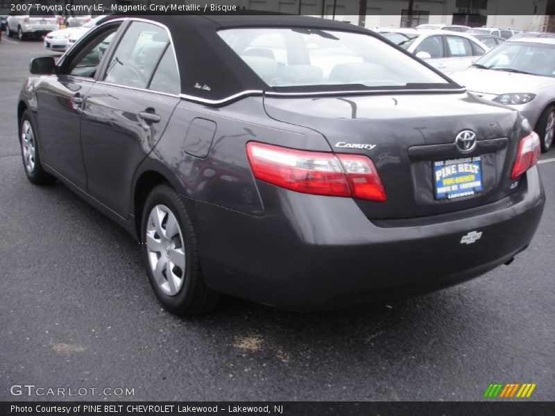 Magnetic Gray Metallic / Bisque 2007 Toyota Camry LE