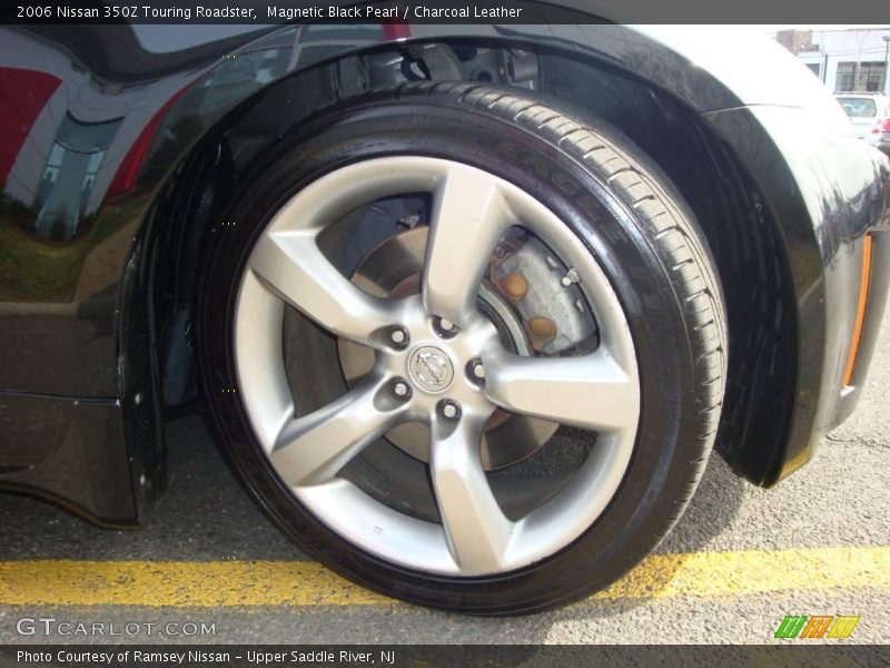 Magnetic Black Pearl / Charcoal Leather 2006 Nissan 350Z Touring Roadster