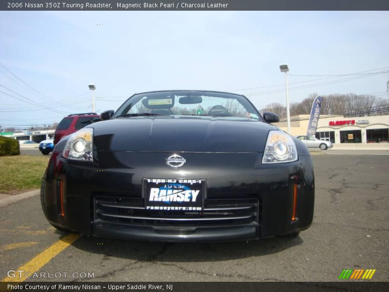 Magnetic Black Pearl / Charcoal Leather 2006 Nissan 350Z Touring Roadster