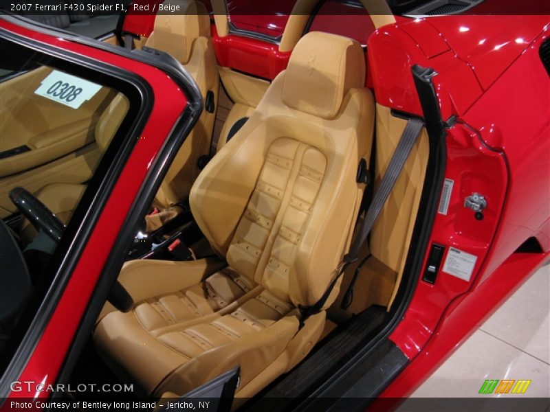  2007 F430 Spider F1 Beige Interior