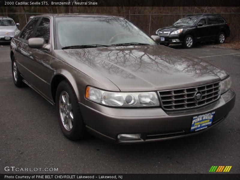 Bronzemist / Neutral Shale 2000 Cadillac Seville STS