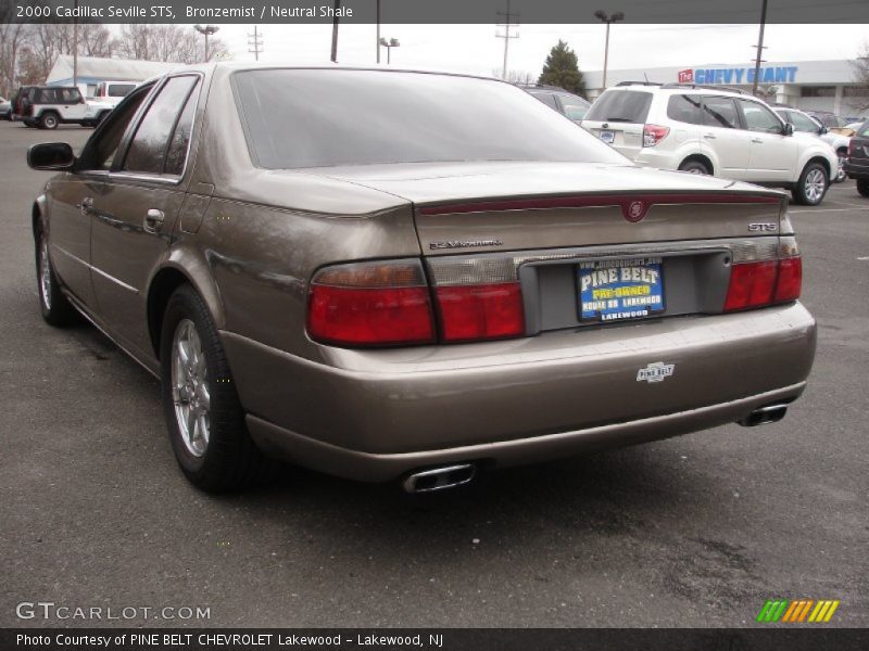 Bronzemist / Neutral Shale 2000 Cadillac Seville STS
