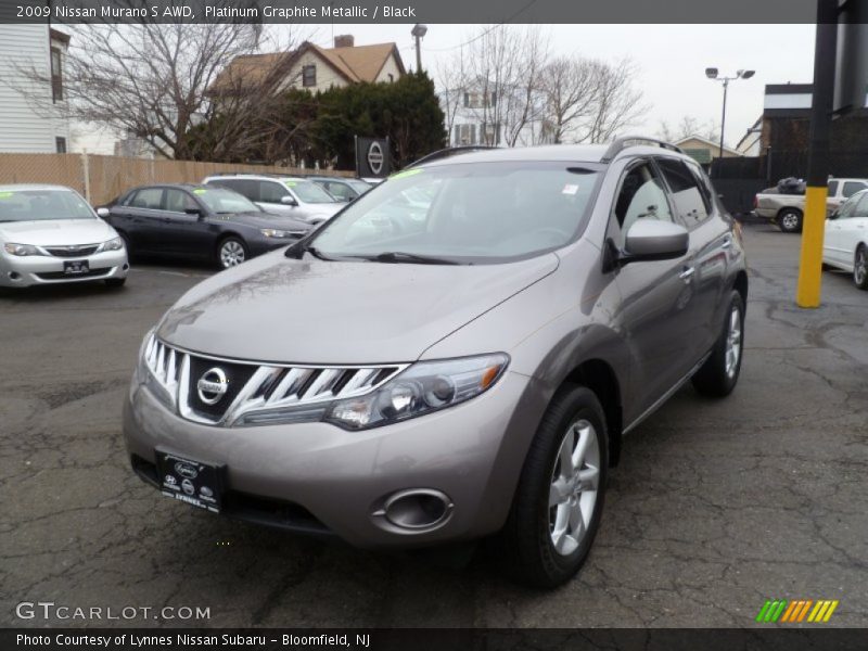 Platinum Graphite Metallic / Black 2009 Nissan Murano S AWD
