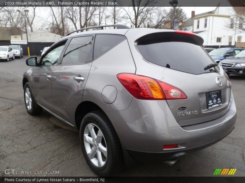 Platinum Graphite Metallic / Black 2009 Nissan Murano S AWD