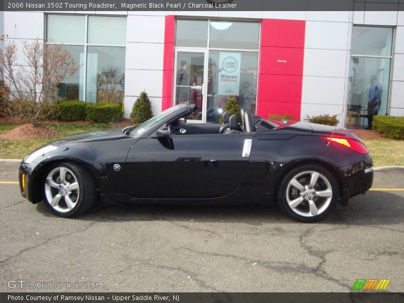 Magnetic Black Pearl / Charcoal Leather 2006 Nissan 350Z Touring Roadster