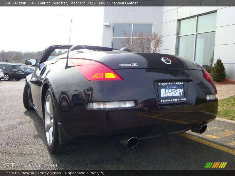 Magnetic Black Pearl / Charcoal Leather 2006 Nissan 350Z Touring Roadster