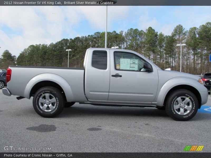 2012 Frontier SV V6 King Cab Brilliant Silver Metallic