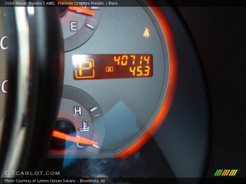 Platinum Graphite Metallic / Black 2009 Nissan Murano S AWD