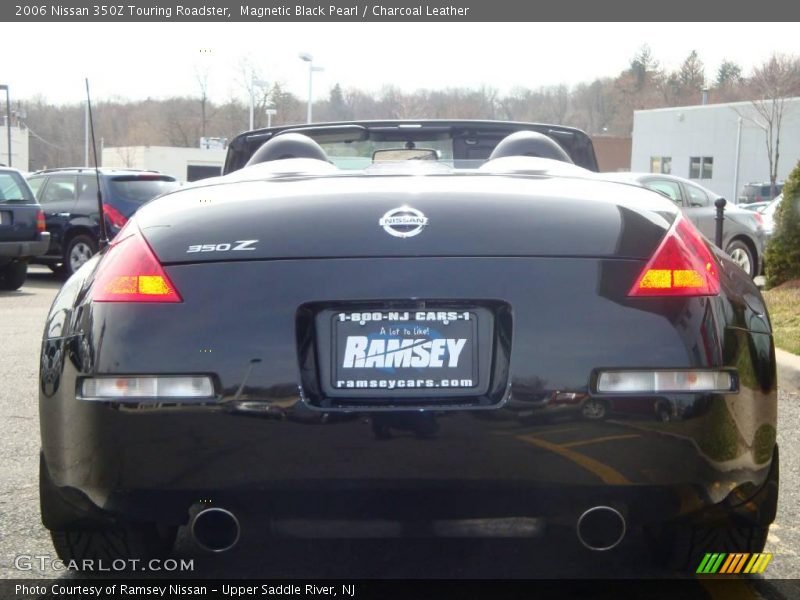 Magnetic Black Pearl / Charcoal Leather 2006 Nissan 350Z Touring Roadster