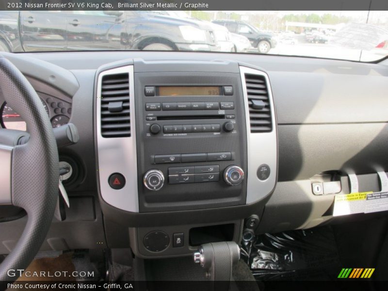 Brilliant Silver Metallic / Graphite 2012 Nissan Frontier SV V6 King Cab